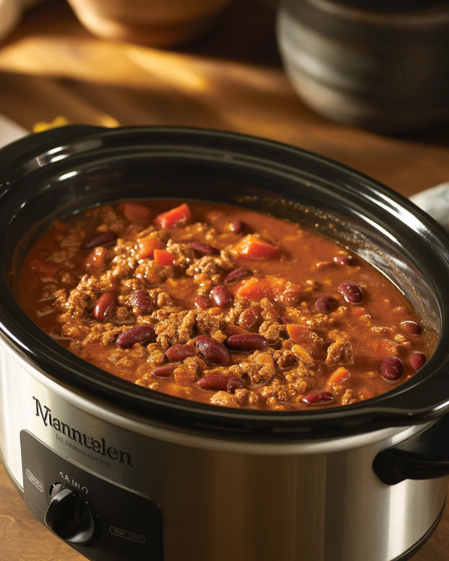 crockpot chili recipe