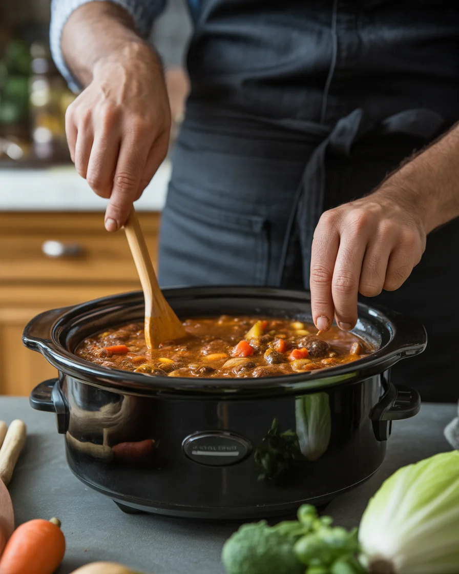 crockpot chili recipe