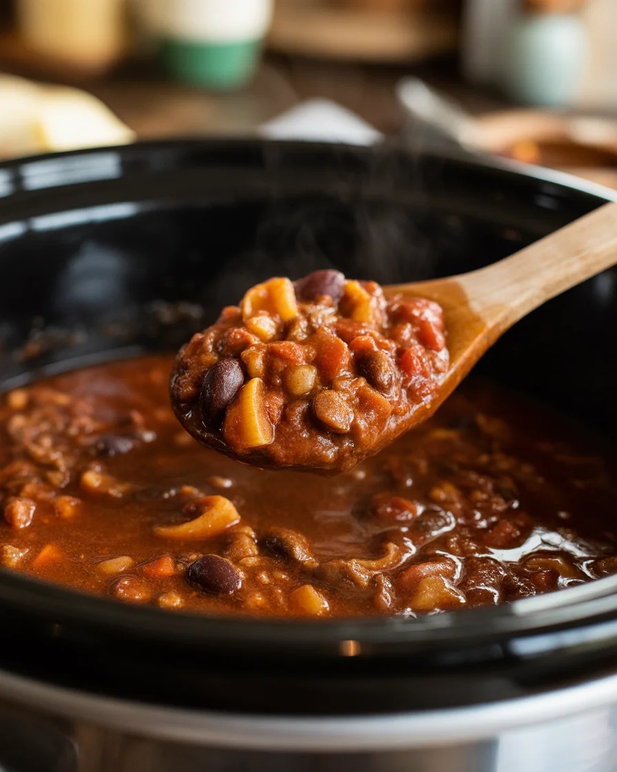 crockpot chili recipe