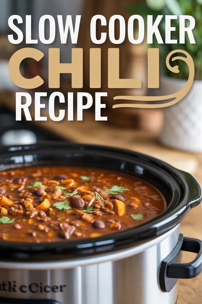 chili recipe crockpot