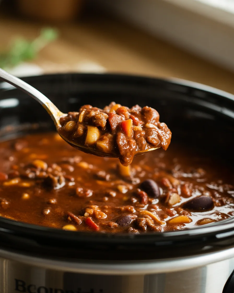 Slow Cooker Chili Recipe