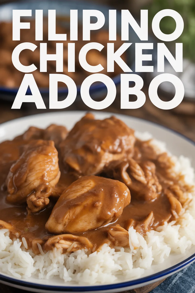 Filipino Chicken Adobo