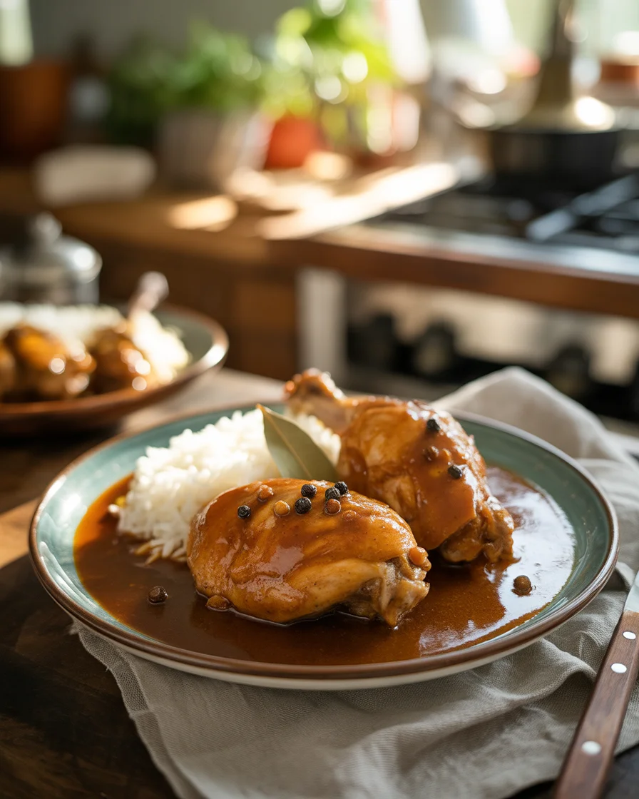 Filipino Chicken Adobo