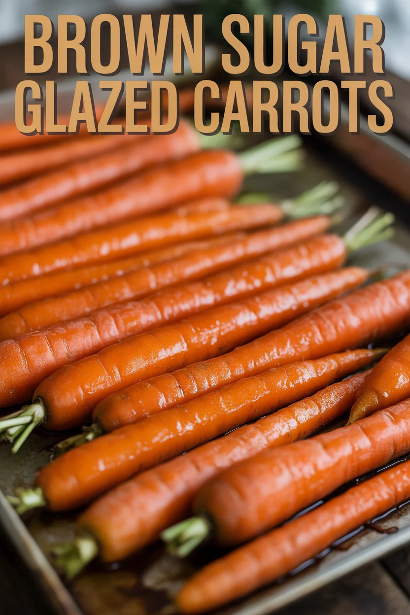 Brown Sugar Glazed Carrots
