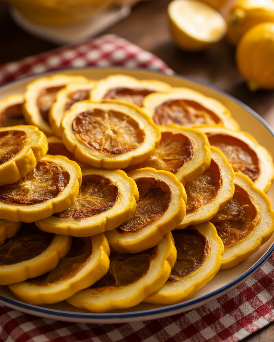 Parmesan Baked Yellow Squash Recipe