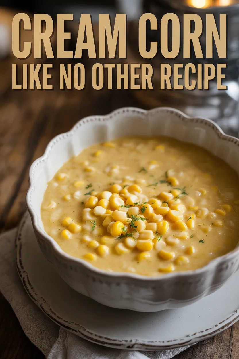 creamed corn recipe