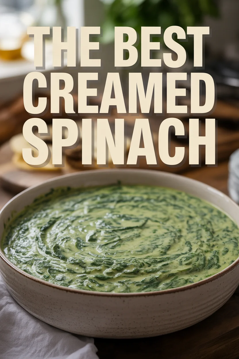 creamed spinach recipe