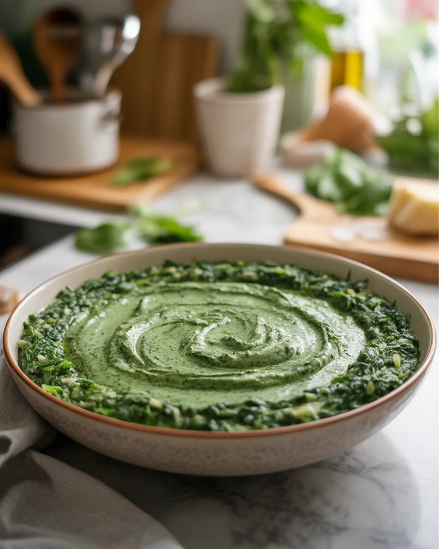 creamed spinach recipe