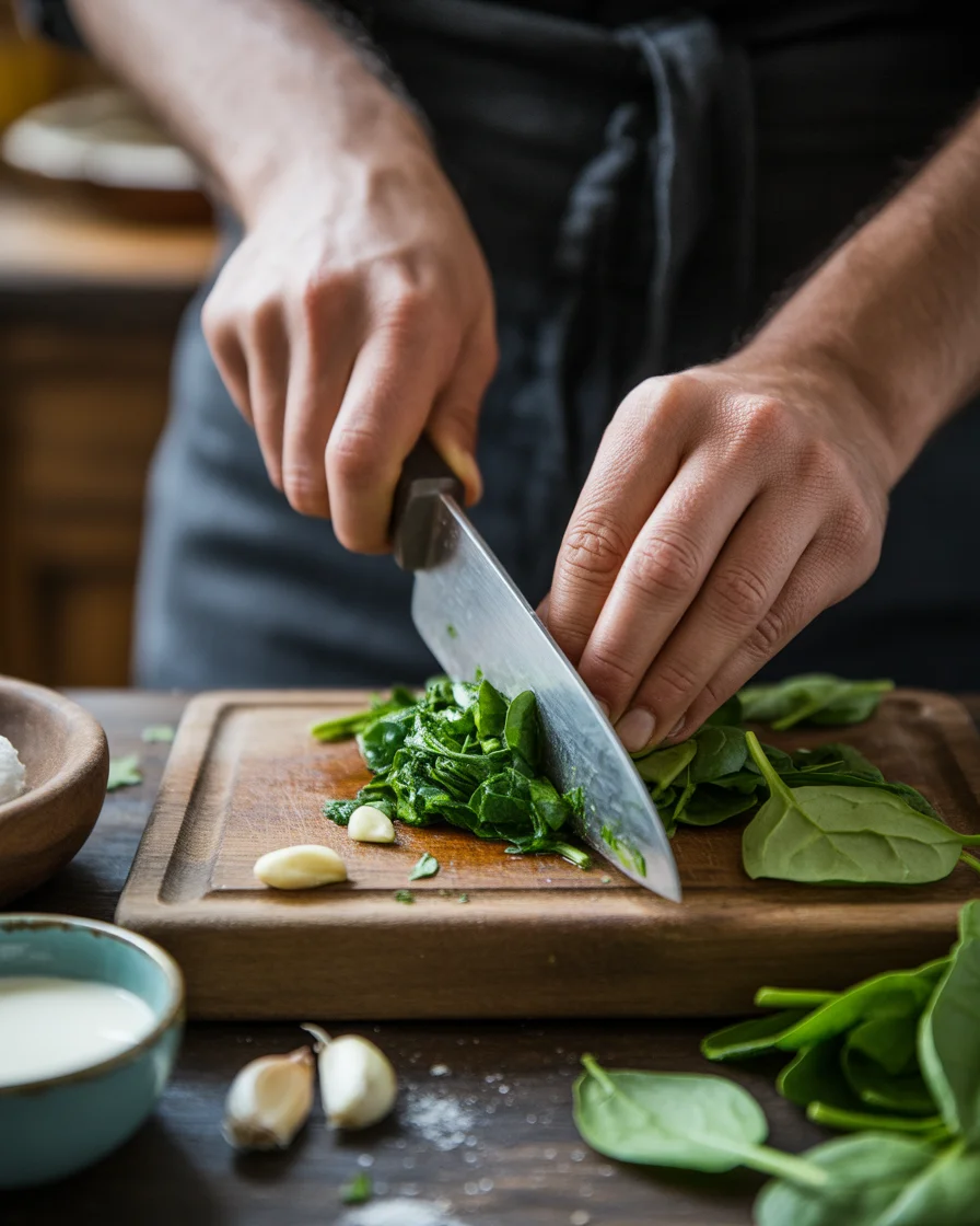 creamed spinach recipe