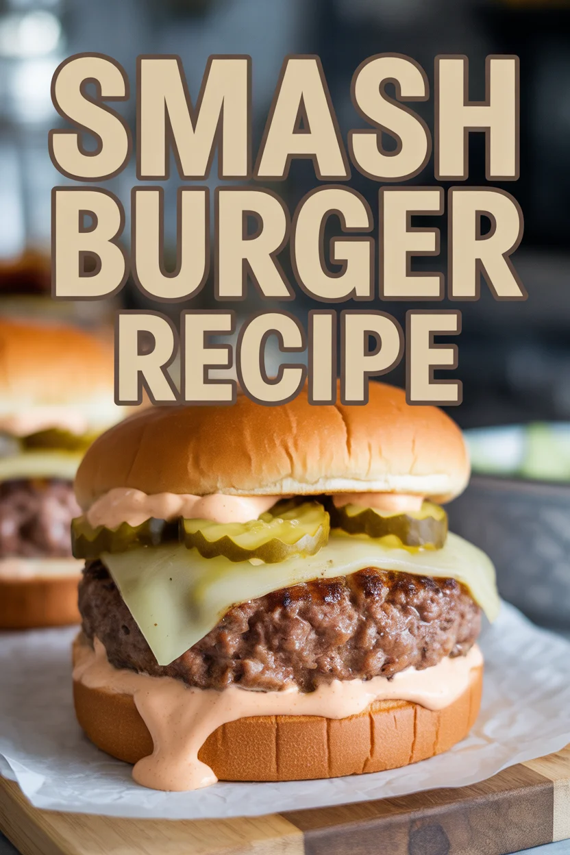 smash burger recipe