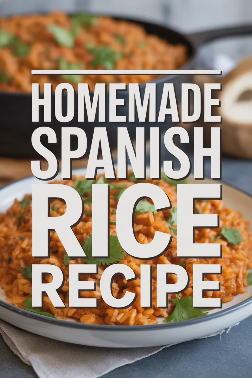 Homemade Spanish Rice Recipe