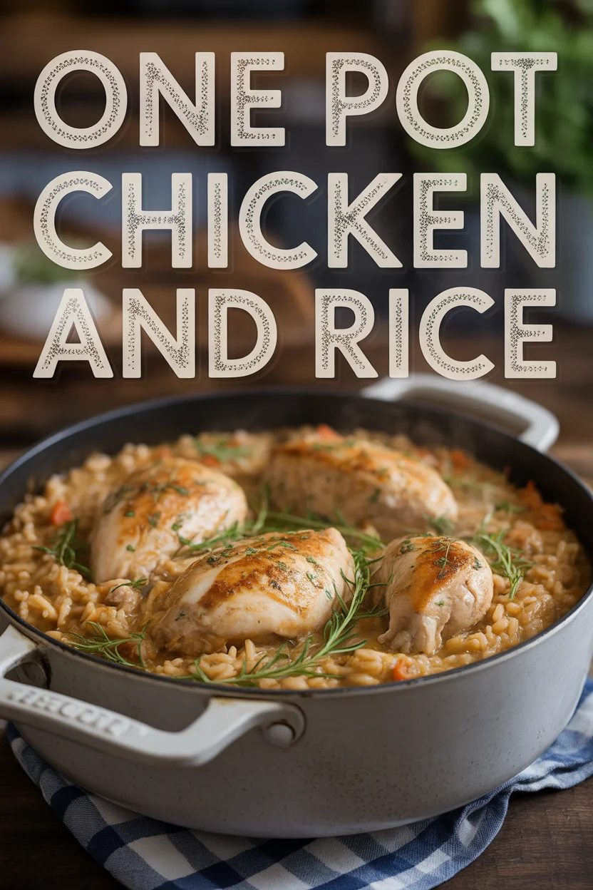 One Pot Chicken and Rice