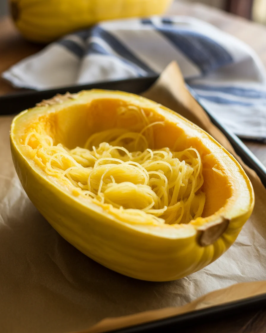 Roasted Spaghetti Squash Recipe