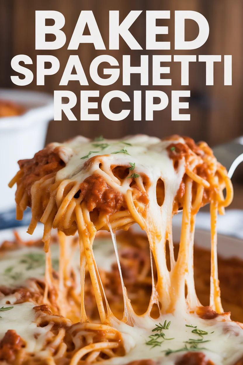 baked spaghetti recipe