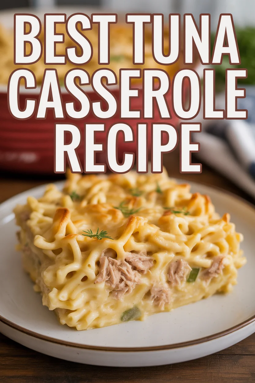 Best Tuna Casserole Recipe