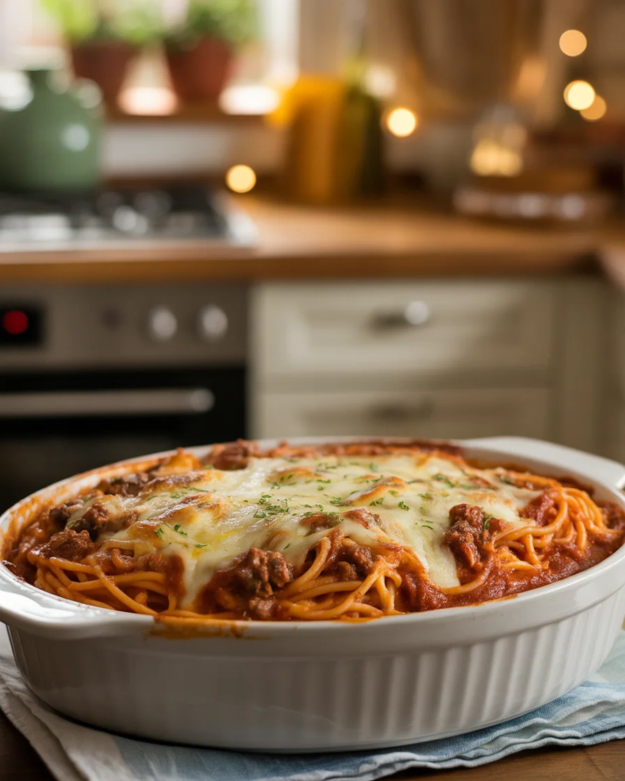 baked spaghetti recipe