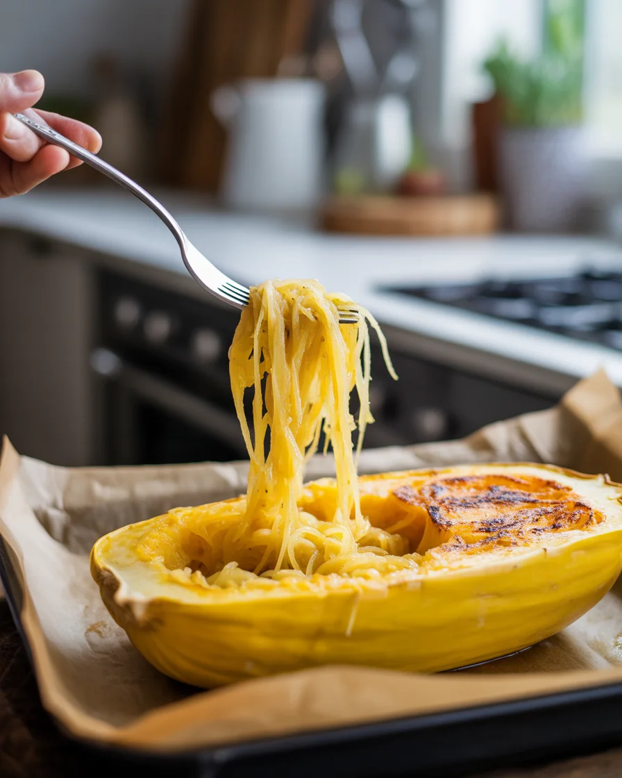 Roasted Spaghetti Squash Recipe