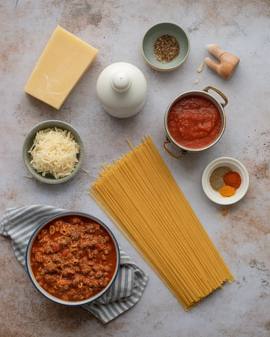 baked spaghetti recipe