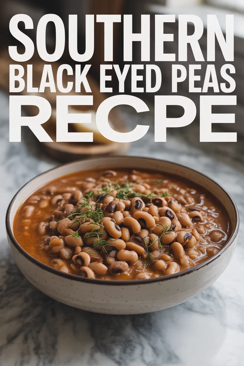 black eyed peas recipe