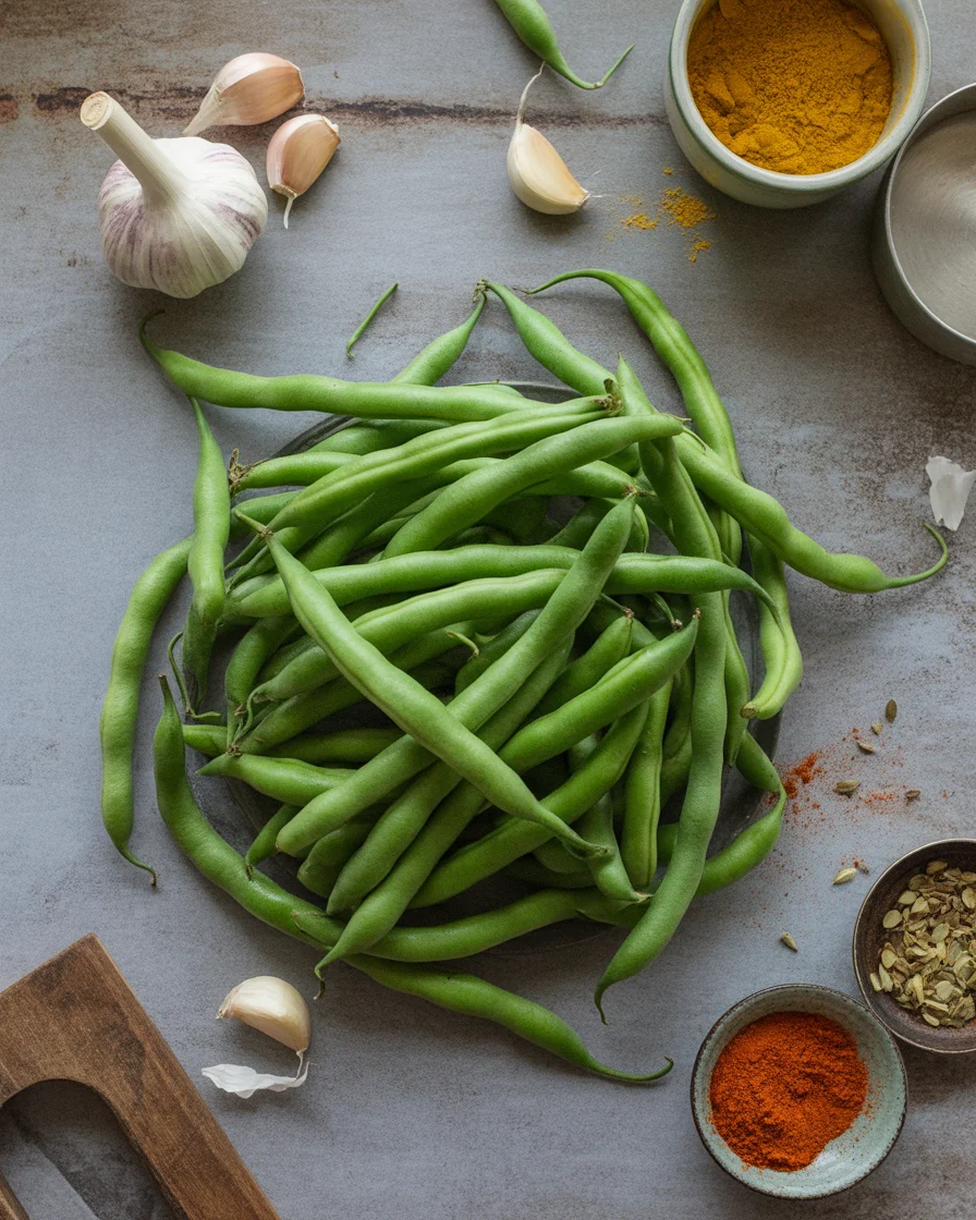 Sautéed Green Beans with Garlic