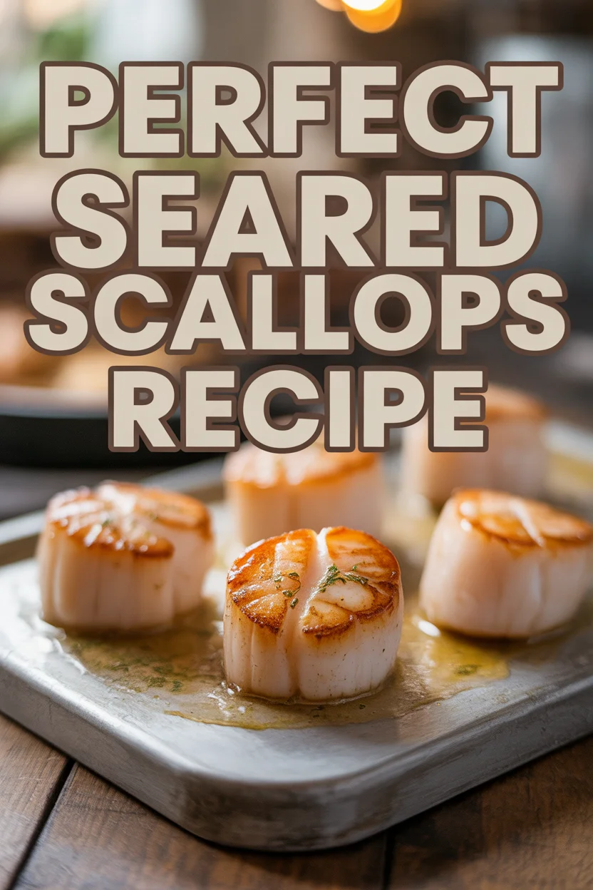 Perfect Seared Scallops Recipe