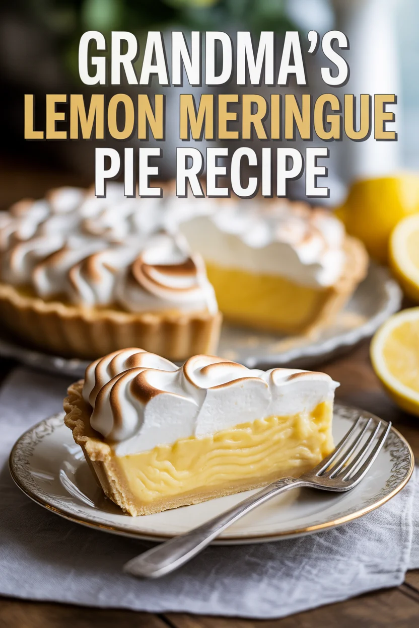 lemon meringue pie recipe