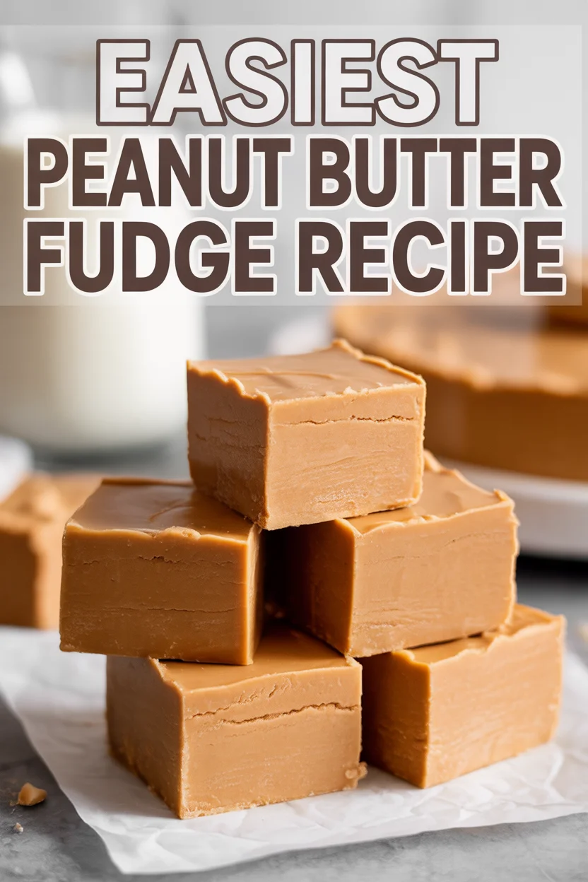 peanut butter fudge recipe