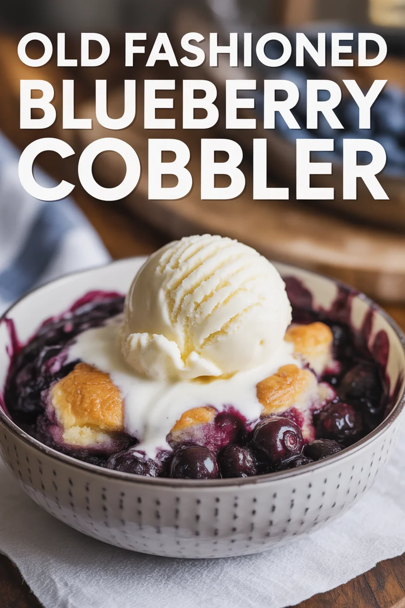 blueberry cobbler recipe