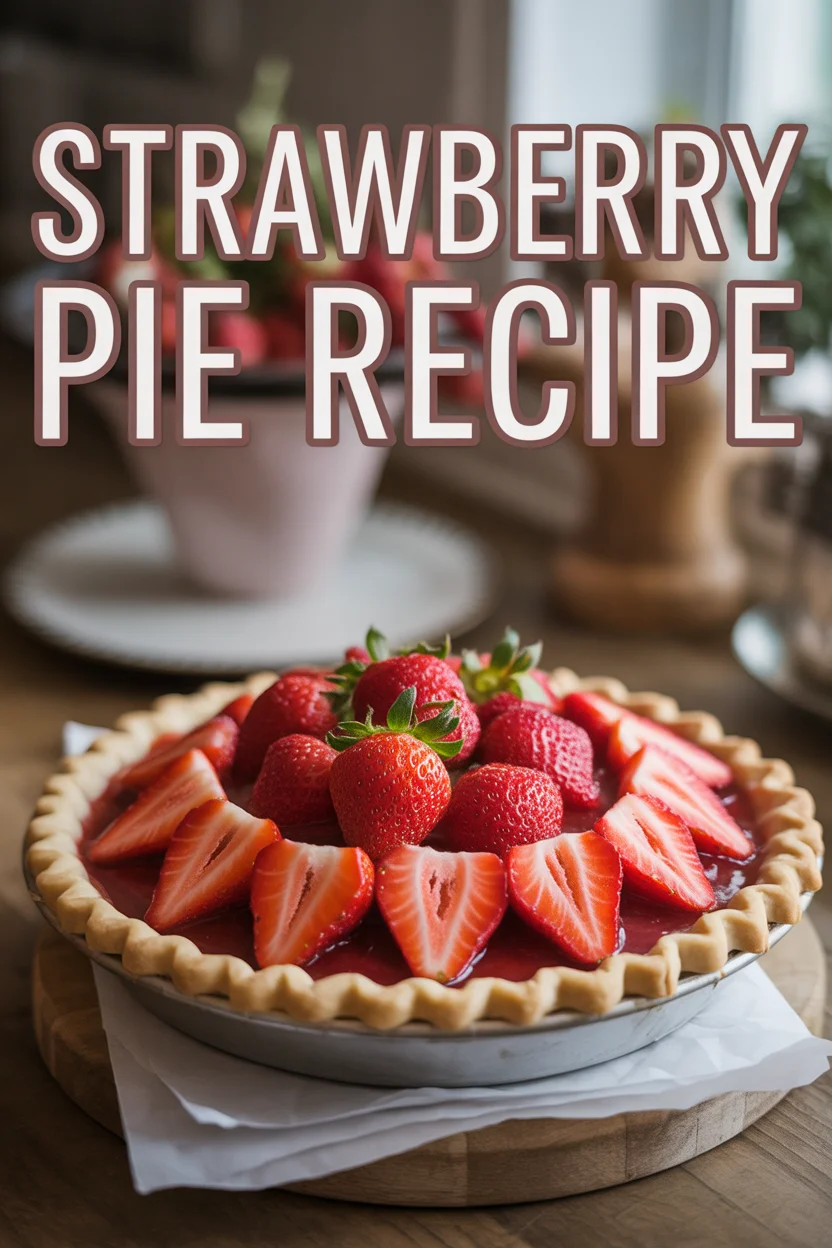 strawberry pie recipe
