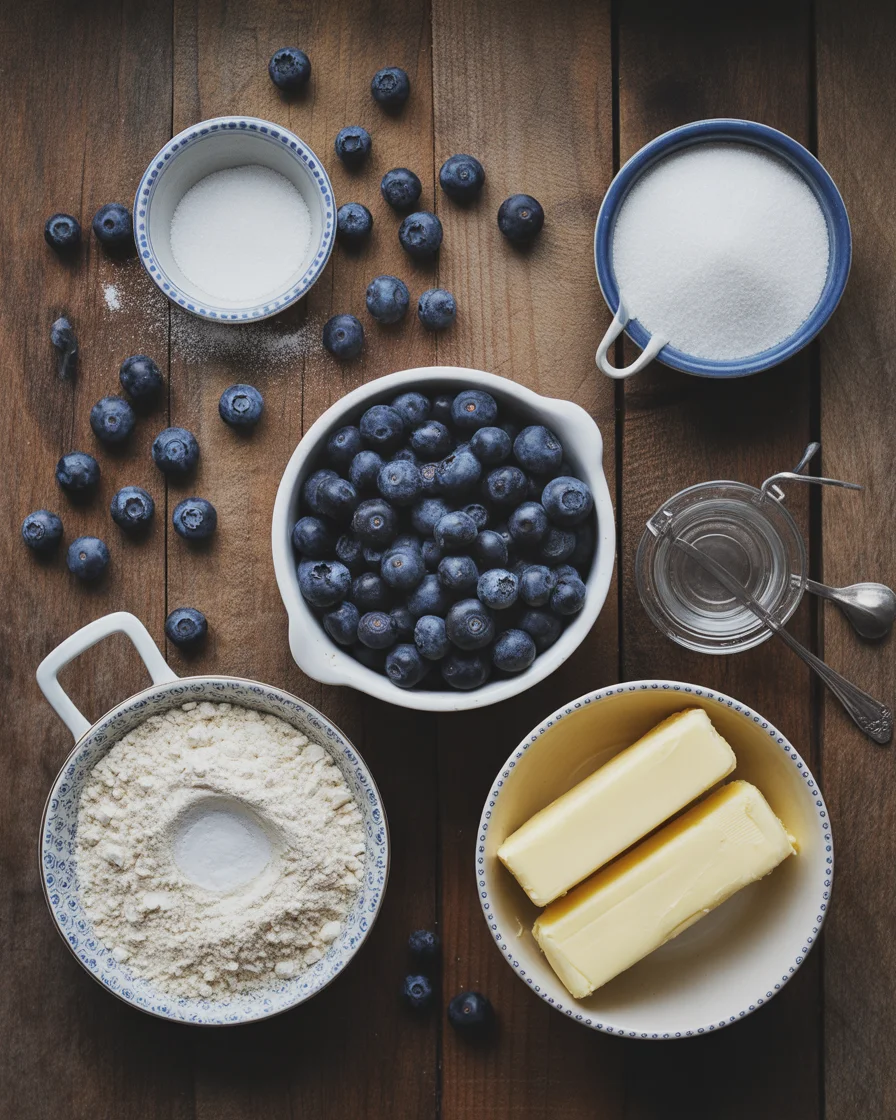 Old Fashioned Blueberry Cobbler