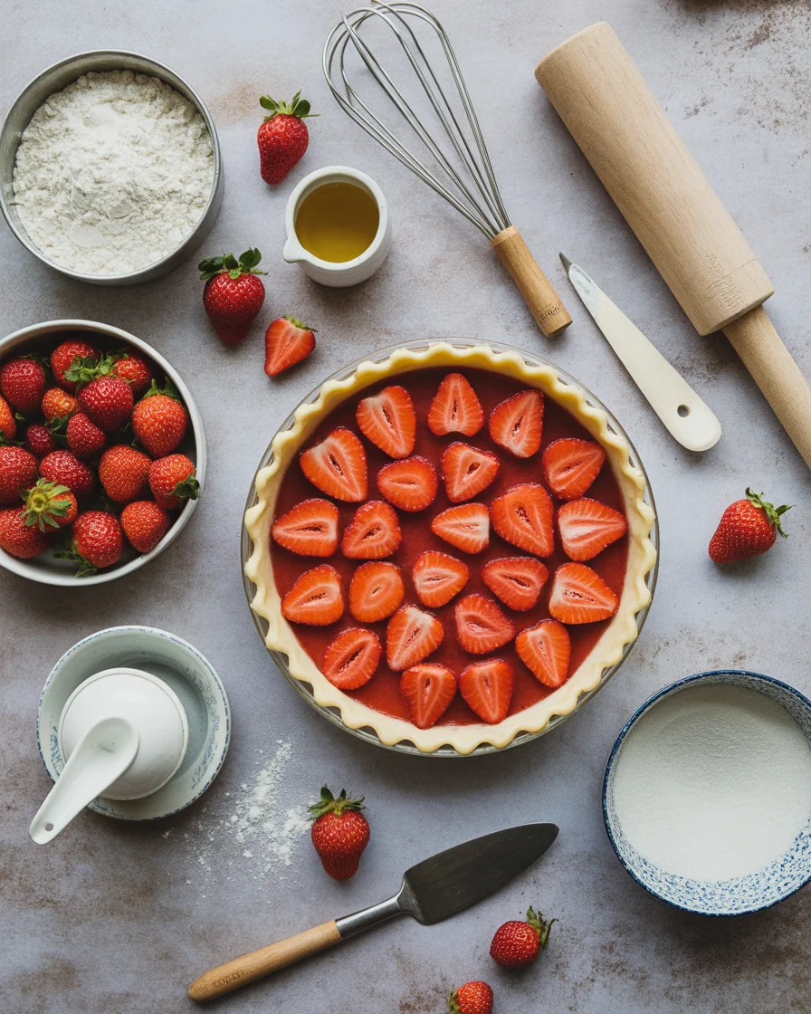 strawberry pie recipe