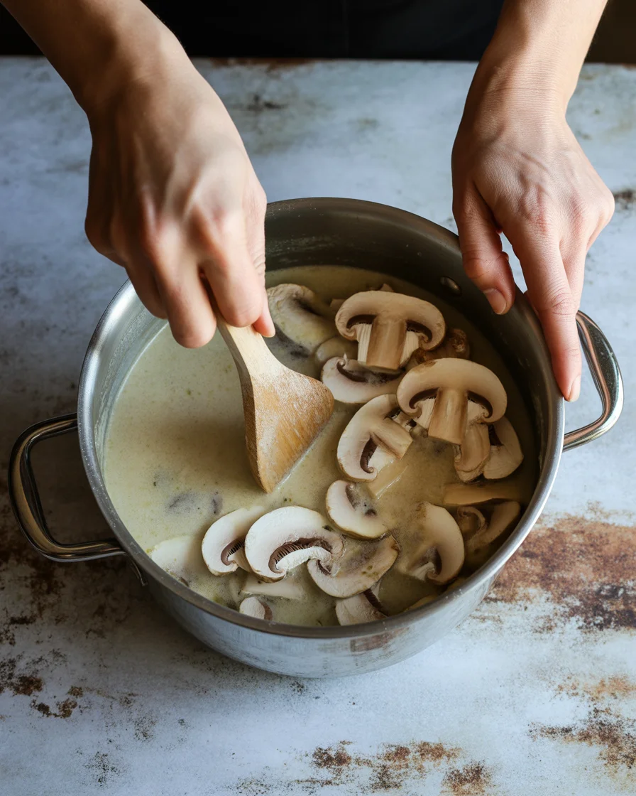 cream of mushroom soup recipe