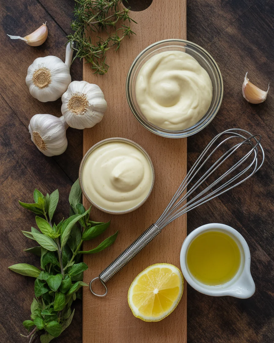 garlic aioli recipe