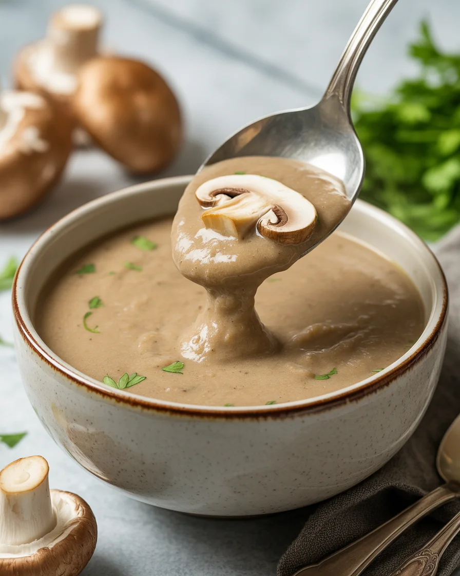 cream of mushroom soup recipe