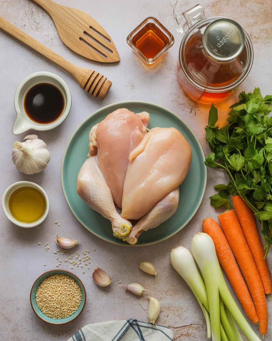 Slow Cooker Honey Garlic Chicken