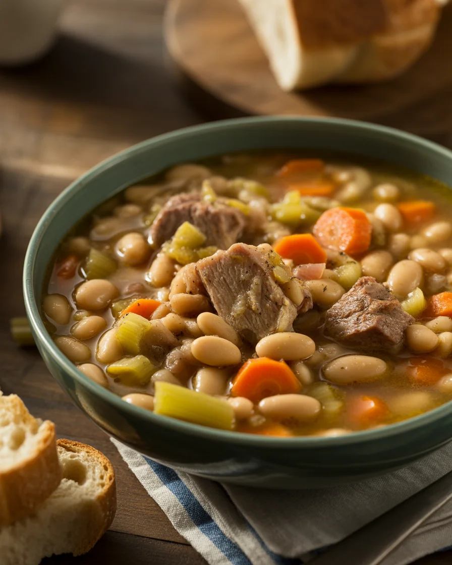 Basic Ham and Bean Soup Recipe
