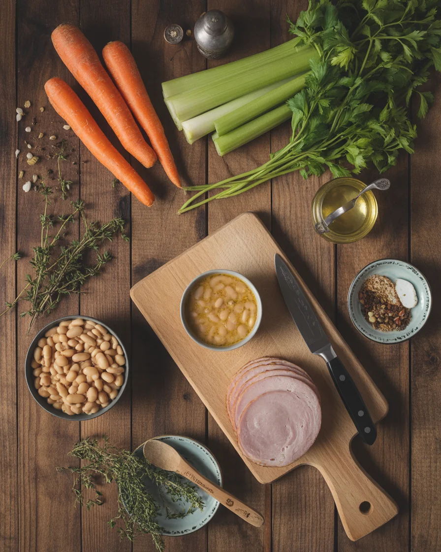 ham and bean soup recipe