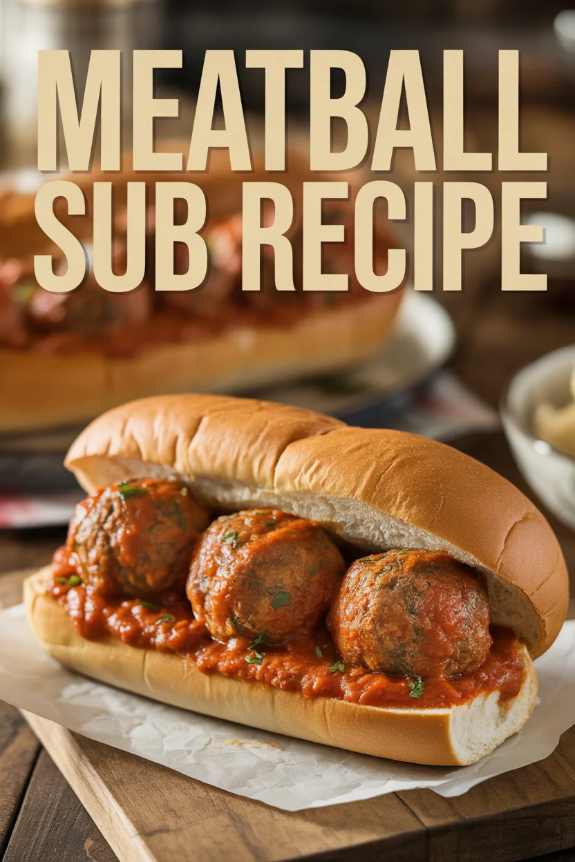 meatball sub recipe