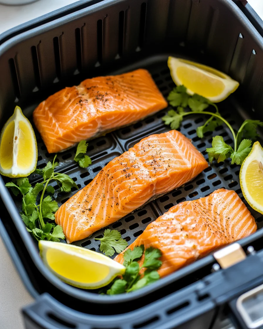 salmon air fryer recipe