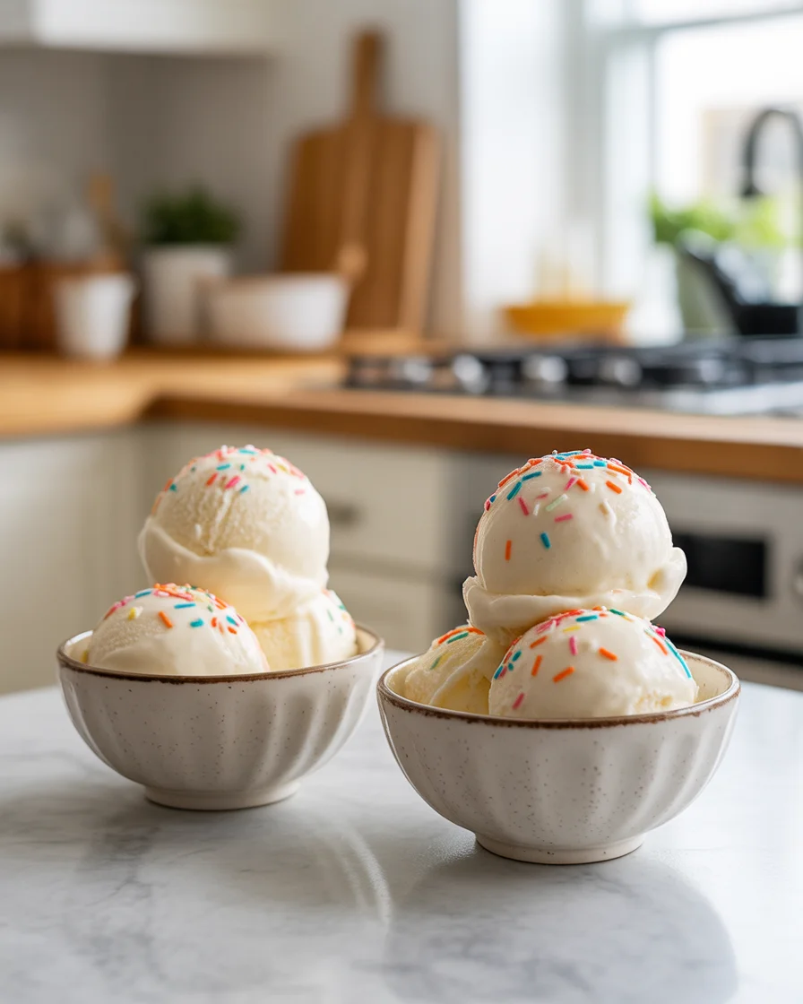 snow cream recipe