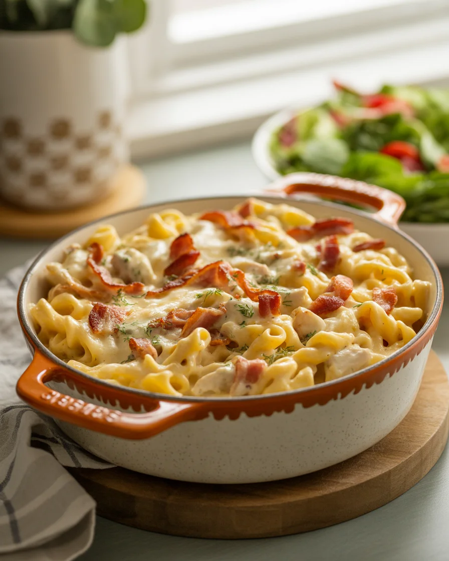 Chicken Bacon Ranch Pasta