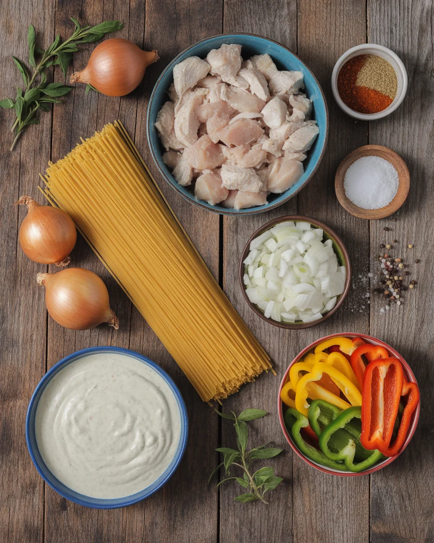 Irresistible Spicy Southern Chicken Spaghetti Casserole