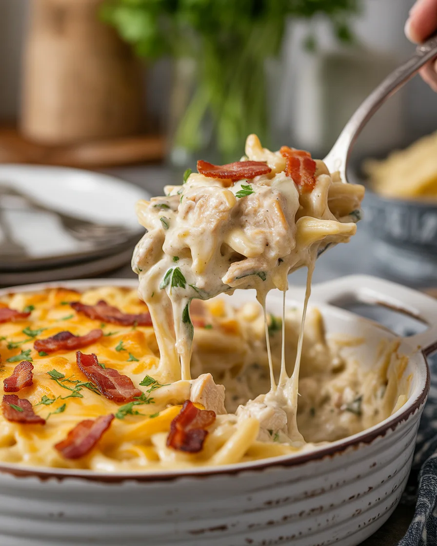 Chicken Bacon Ranch Pasta