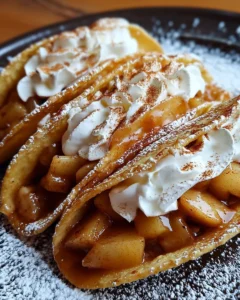 Apple Pie Tacos