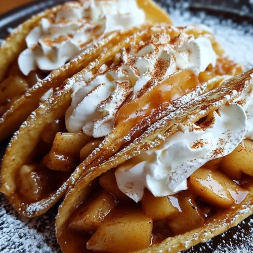 Apple Pie Tacos