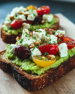 Avocado Feta Toast