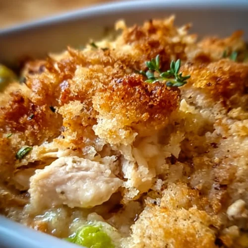 Chicken & Dressing Casserole
