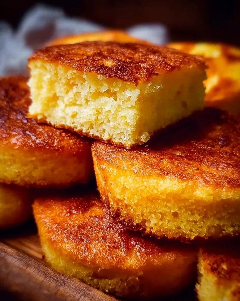 Crunchy Outside, Soft Inside Cornbread