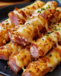 Ham and Cheese Sticks