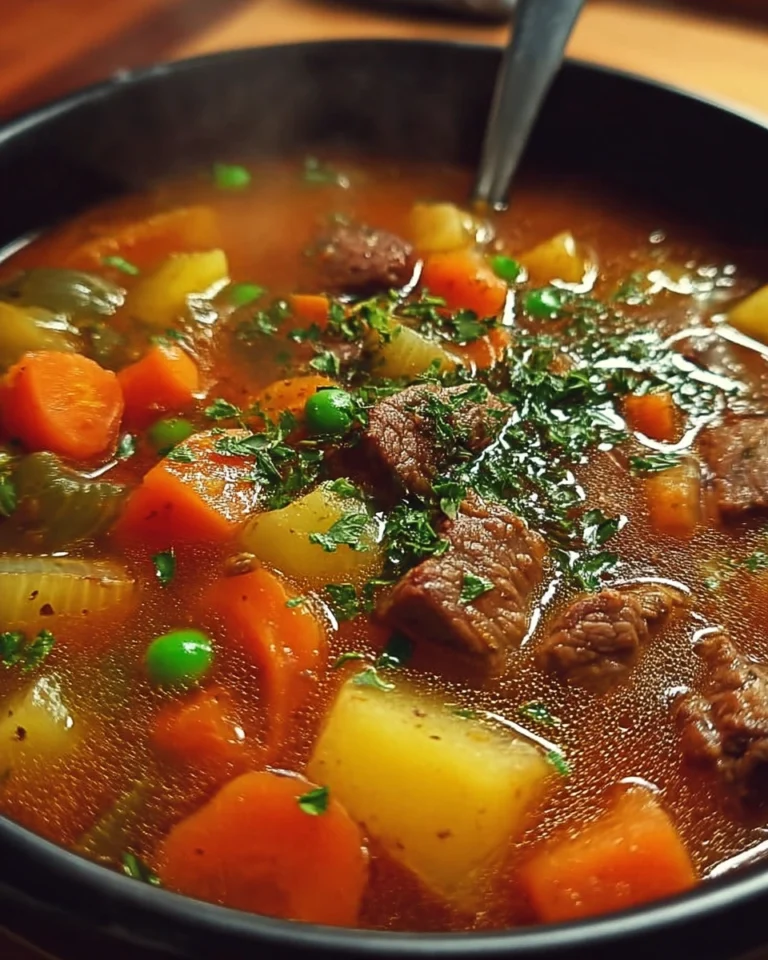 Hearty Vegetable Beef Soup